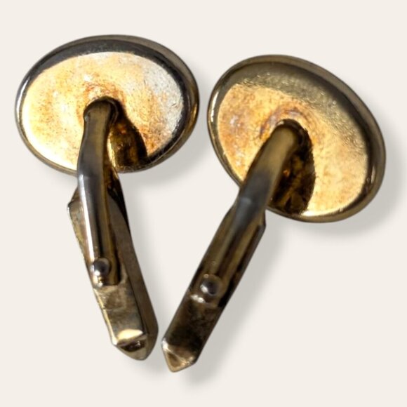 Vintage MOP Oval Cufflinks - Picture 5 of 6